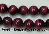 CTE138 15.5 inches 12mm round dyed tiger eye gemstone beads