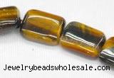 CTE14 15.5 inches 18*25mm rectangle yellow tiger eye beads