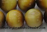 CTE1406 15.5 inches 16mm round golden tiger eye beads wholesale