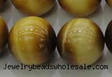 CTE1407 15.5 inches 18mm round golden tiger eye beads wholesale