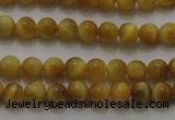 CTE1410 15.5 inches 4mm round golden tiger eye beads wholesale