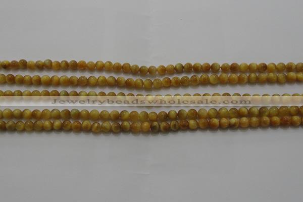 CTE1410 15.5 inches 4mm round golden tiger eye beads wholesale