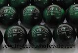 CTE1425 15.5 inches 14mm round green tiger eye beads wholesale