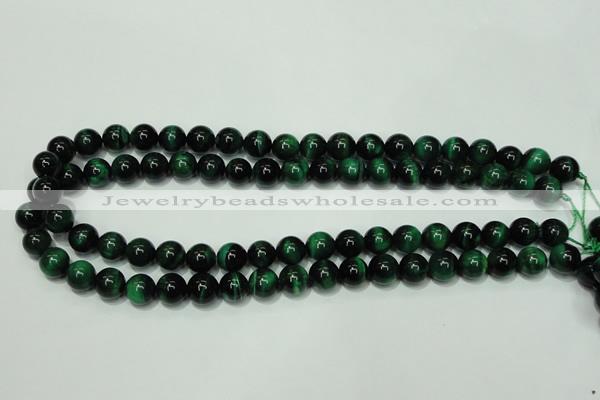 CTE143 15.5 inches 10mm round dyed tiger eye gemstone beads