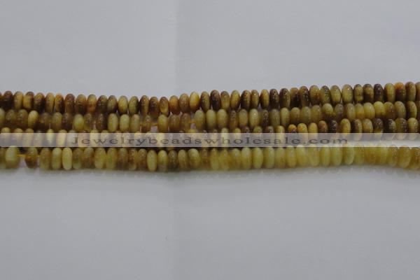 CTE1510 15.5 inches 4*6mm rondelle golden tiger eye beads