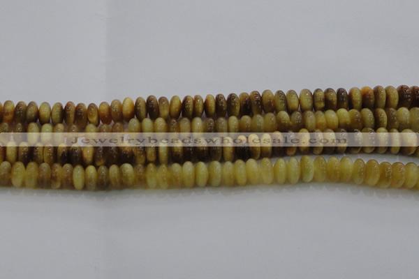 CTE1511 15.5 inches 4*8mm rondelle golden tiger eye beads