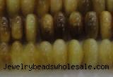 CTE1512 15.5 inches 6*10mm rondelle golden tiger eye beads