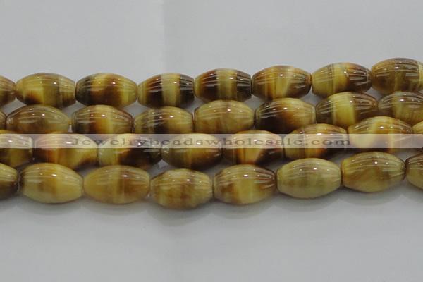 CTE1520 15.5 inches 15*20mm rice golden tiger eye beads wholesale