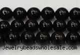 CTE1600 15.5 inches 4mm round AB grade black tiger eye beads