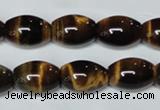 CTE161 15.5 inches 12*20mm rice yellow tiger eye gemstone beads