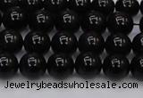 CTE1611 15.5 inches 6mm round A grade black tiger eye beads