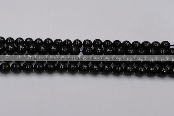 CTE1613 15.5 inches 10mm round A grade black tiger eye beads