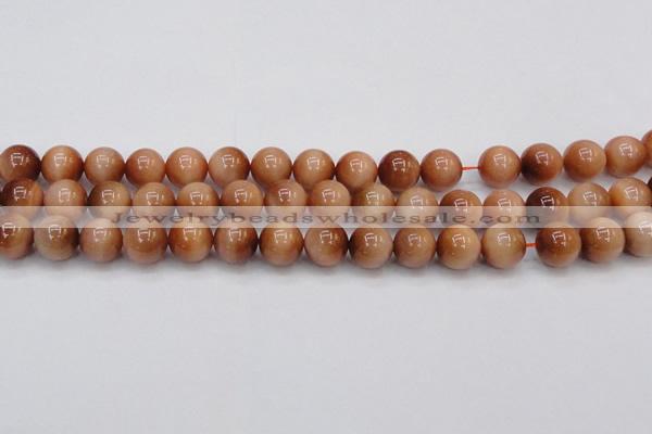 CTE1652 15.5 inches 8mm round sun orange tiger eye beads