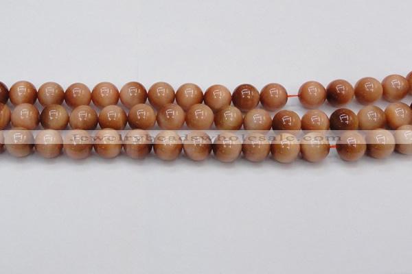 CTE1653 15.5 inches 10mm round sun orange tiger eye beads