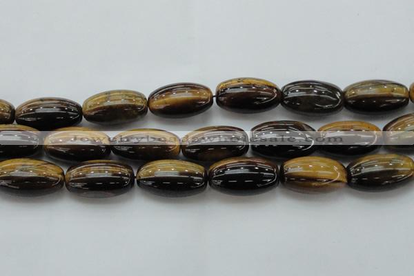 CTE1705 15.5 inches 16*30mm rice yellow tiger eye beads