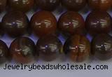 CTE1783 15.5 inches 10mm round yellow iron tiger beads wholesale