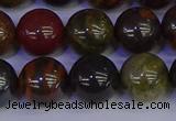 CTE1794 15.5 inches 12mm round red iron tiger beads wholesale