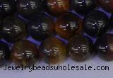 CTE1804 15.5 inches 12mm round blue iron tiger beads wholesale