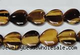 CTE182 15.5 inches 16*16mm heart yellow tiger eye gemstone beads