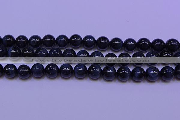 CTE1854 15.5 inches 12mm round blue tiger eye beads wholesale