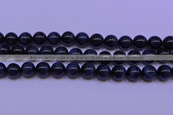 CTE1855 15.5 inches 14mm round blue tiger eye beads wholesale