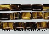 CTE189 15.5 inches 13*18mm rectangle yellow tiger eye gemstone beads