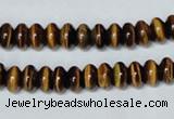 CTE193 15.5 inches 4*6mm rondelle yellow tiger eye gemstone beads