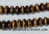 CTE195 15.5 inches 6*10mm rondelle yellow tiger eye gemstone beads