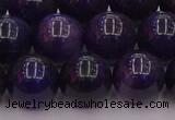 CTE1955 15.5 inches 14mm round purple tiger eye beads wholesale