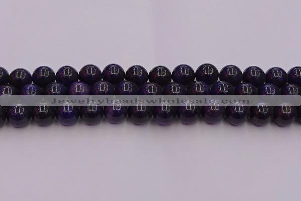 CTE1955 15.5 inches 14mm round purple tiger eye beads wholesale