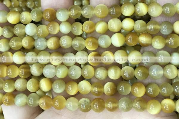 CTE2008 15.5 inches 6mm round golden tiger eye beads wholesale