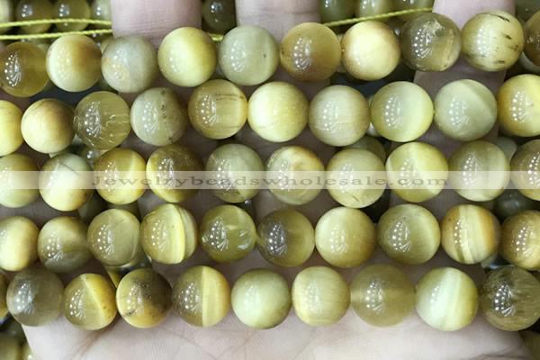 CTE2011 15.5 inches 12mm round golden tiger eye beads wholesale