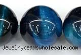 CTE2428 15 inches 14mm round blue tiger eye beads