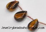 CTE25 teardrop 18*25mm yellow tiger eye beads Wholesale