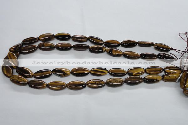 CTE305 15.5 inches 10*20mm marquise yellow tiger eye gemstone beads