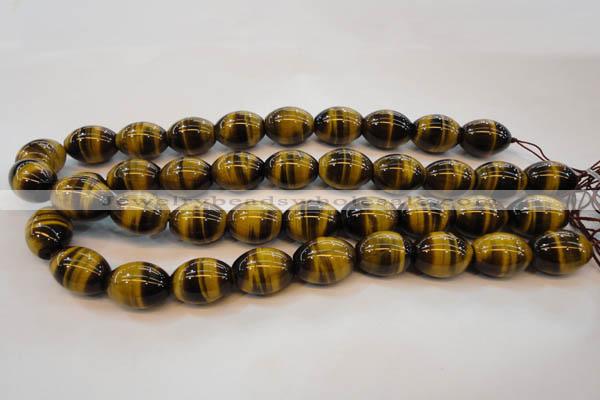 CTE616 15.5 inches 15*20mm rice yellow tiger eye beads wholesale