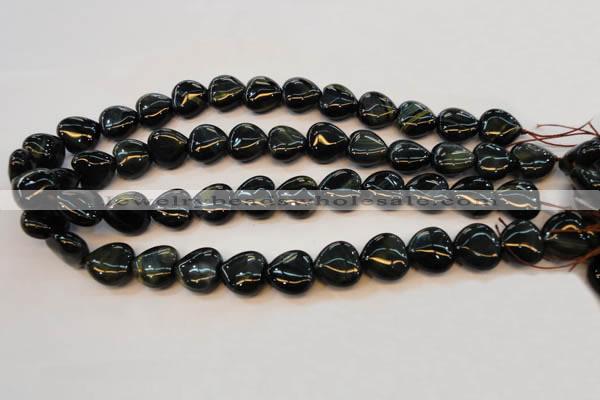 CTE652 15.5 inches 20*20mm heart blue tiger eye beads wholesale