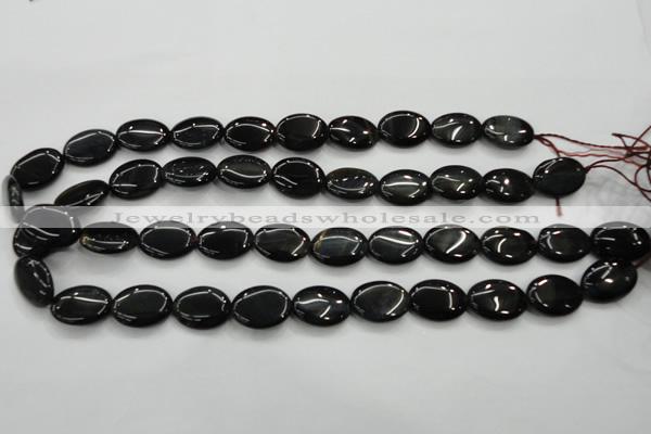 CTE73 15.5 inches 10*14mm oval blue tiger eye gemstone beads