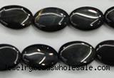 CTE75 15.5 inches 13*18mm oval blue tiger eye gemstone beads