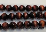 CTE84 15.5 inches 8mm round red tiger eye gemstone beads