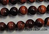 CTE85 15.5 inches 10mm round red tiger eye gemstone beads