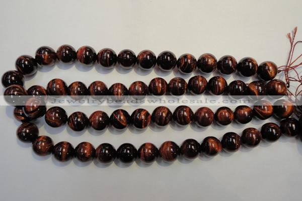 CTE87 15.5 inches 14mm round red tiger eye gemstone beads