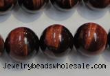 CTE88 15.5 inches 16mm round red tiger eye gemstone beads