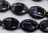 CTE954 15.5 inches 15*20mm oval dyed blue tiger eye beads wholesale