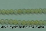 CTG05 15.5 inches 3mm round tiny yellow jade beads wholesale