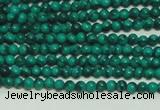 CTG101 15.5 inches 2mm round tiny synthetic malachite beads wholesale