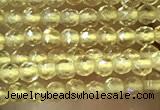 CTG1021 15.5 inches 2mm faceted round tiny citrine beads