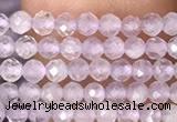 CTG1023 15.5 inches 2mm faceted round tiny lavender amethyst beads