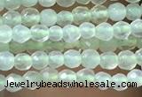 CTG1045 15.5 inches 2mm faceted round tiny prehnite gemstone beads