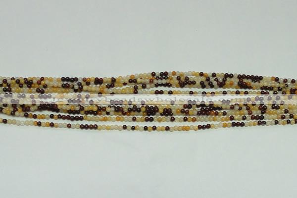 CTG108 15.5 inches 2mm round tiny mookaite gemstone beads wholesale